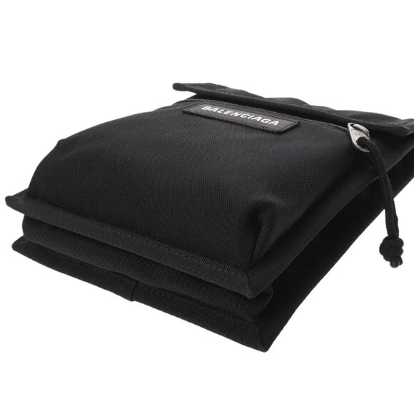 BALENCIAGA Explorer Black/Noir 532298 shoulder bag - Picture 3 of 12